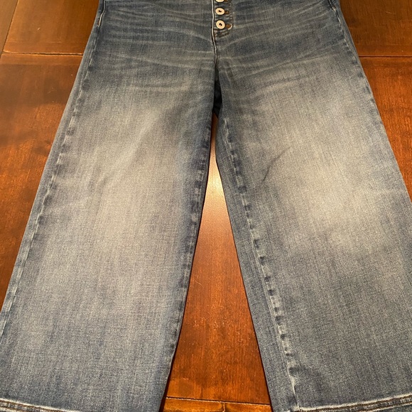 J Jill full-leg button-fly cropped jeans - Picture 5 of 5